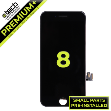 Premium Plus LCD Full Screen Assembly for use with iPhone 8/ iPhone SE(2020)(Black)