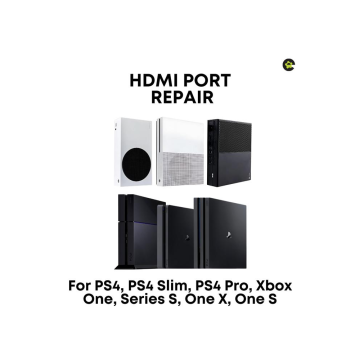 PS4, PS4 Slim, PS4 Pro, Xbox One, Series S,  One X, One S HDMI Port Repair