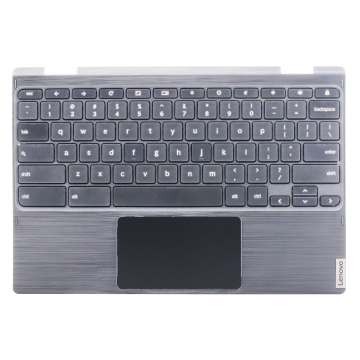Keyboard/Palmrest/Touchpad for use with Lenovo 11 300e Gen 2 MTK Chromebook (81QC) , Part Number: 5CB0T95165