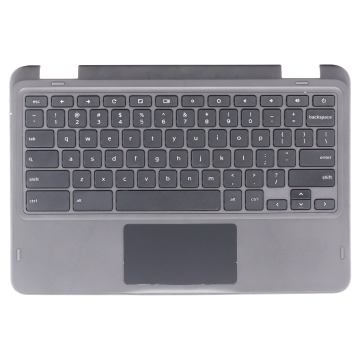 Keyboard/Palmrest/Touchpad for use with Dell 3100, Part Number: AP2FH000400 (4 Openings)