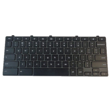 Keyboard Only (No palm rest or touchpad) for use with Dell 3100 Power Button On Side Part Number 0D2DT