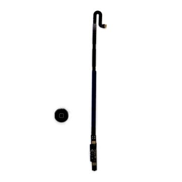 Home Button w/Flex for use with iPad 3/4 (Black)