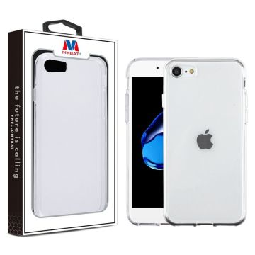 Mybat Candy Skin Cover for use with Apple iPhone 8/7/SE(2020) - Glossy Transparent Clear