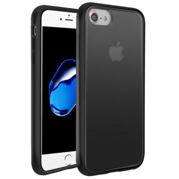MyBat Frost Hybrid Protector Cade for use with iPhone 8/7/iPhone SE (2020)/6S/6 - Semi Transparent Smoke Frosted