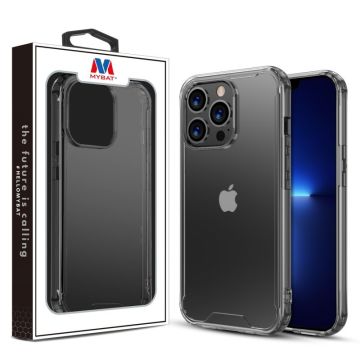 MyBat Sturdy Gummy Case for use with iPhone 13 Pro Max - Highly Transparent Clear