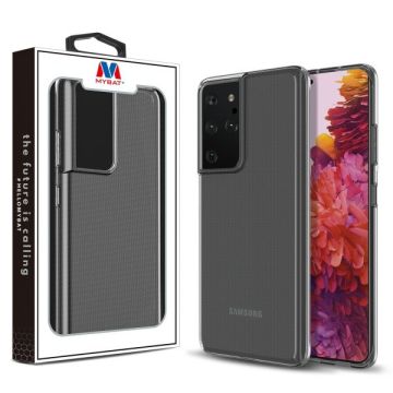 MyBat Candy Skin Cover for Samsung Galaxy S21 Ultra - Glossy Transparent Clear