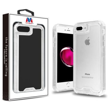 MyBat Hybrid Protector Cover for use with Apple iPhone 8 Plus/7 Plus/6S Plus/6 Plus - Transparent Clear