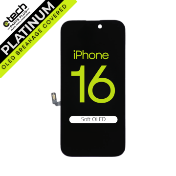 Platinum Soft OLED Screen for iPhone 16