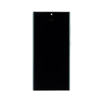 OLED Digitizer Screen Assembly with Frame for use with Galaxy S23 Ultra(Green)