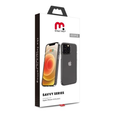 MyBat Pro Savvy Series Case for Apple iPhone 13 Pro (6.1) - Crystal Clear