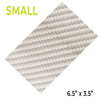 ProtectionPro - Small Ultra Film (Silver Carbon Fiber)