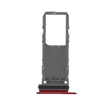 Sim card tray for Note 10 (Aura red). 