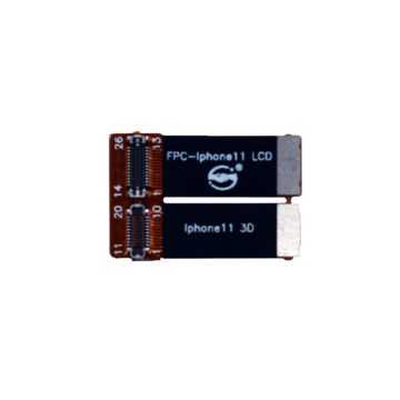 Screen tester cable used on the iPhone 11.