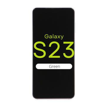 OLED Digitizer Screen Assembly with Frame for use with Galaxy S23 (Green)