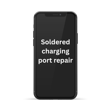 Soldered charging port repair