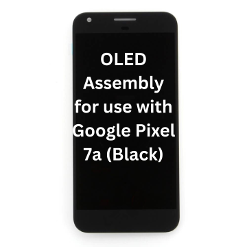 OLED Assembly for use with Google Pixel 7a (Black)