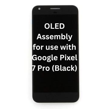 OLED Assembly for use with Google Pixel 7 Pro (Black)