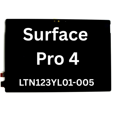 LCD Screen with Touch Digitizer Screen for use with Microsoft Surface Pro 4, Part Number: LTN123YL01-005
