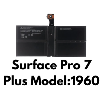 Battery for Microsoft Surface Pro 7 Plus Model: 1960