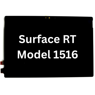 LCD/Digitizer Screen for use with Microsoft Surface RT (Black), Model: 1516