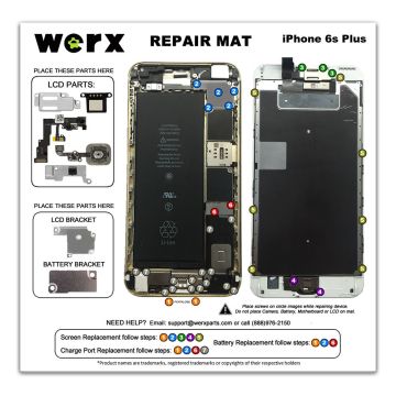 Magnetic Screwmat - iPhone 6S+ 