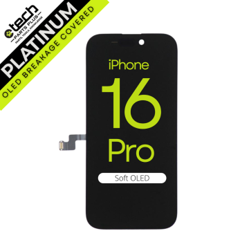Platinum Soft OLED Screen for iPhone 16 Pro