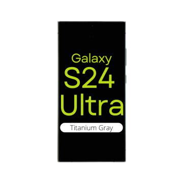 OLED Digitizer Screen Assembly with Frame for Galaxy S24 Ultra (Titanium Gray)