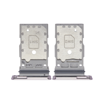 Dual Sim Card Tray for use with Galaxy S23/S23 Plus (Lavender)