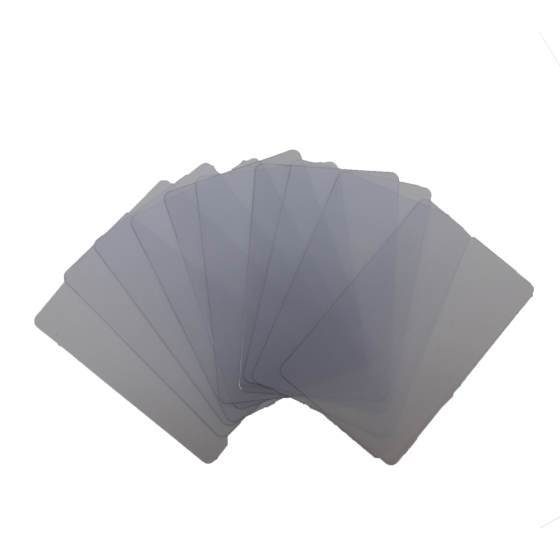 Plastic Ultra Thin and Strong Cards (10 Pack)