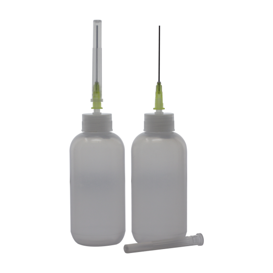 Alcohol Squeeze Bottle with Needle (2 Pack)