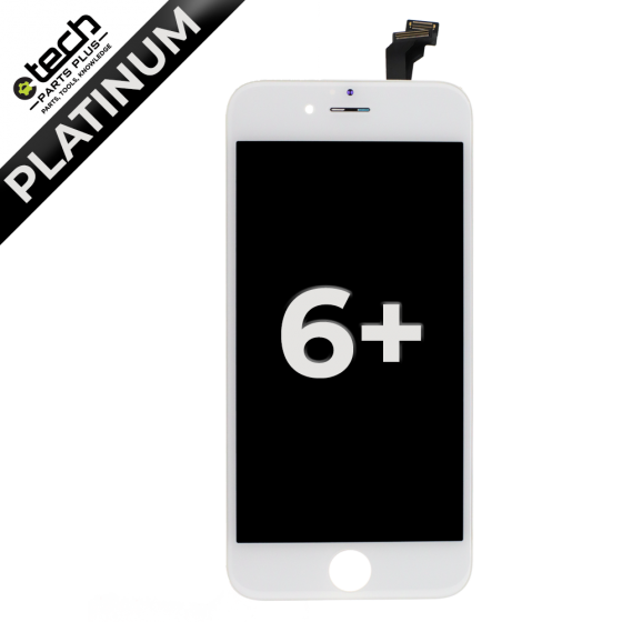 Platinum LCD Assembly for use with iPhone 6 Plus (White)