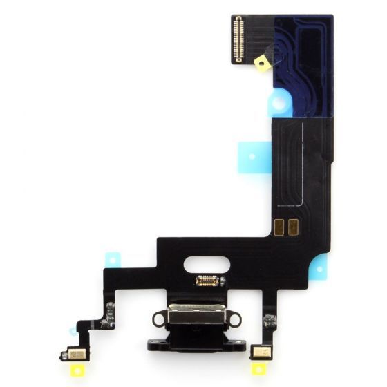 Dock charge flex for use with iPhone XR (Black)