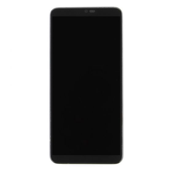 LCD/Digitizer Screen with frame for use with LG G7 (Black)