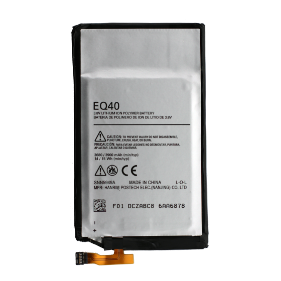 Battery for use with Motorola Droid Turbo XT1254/XT1225
