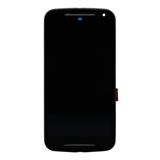 LCD screen with frame for the Motorola Moto G2.