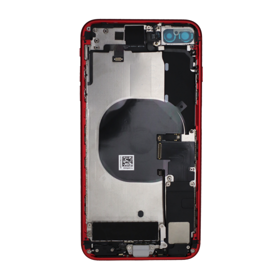 Frame with Small Parts for use with iPhone 8+ (Red)