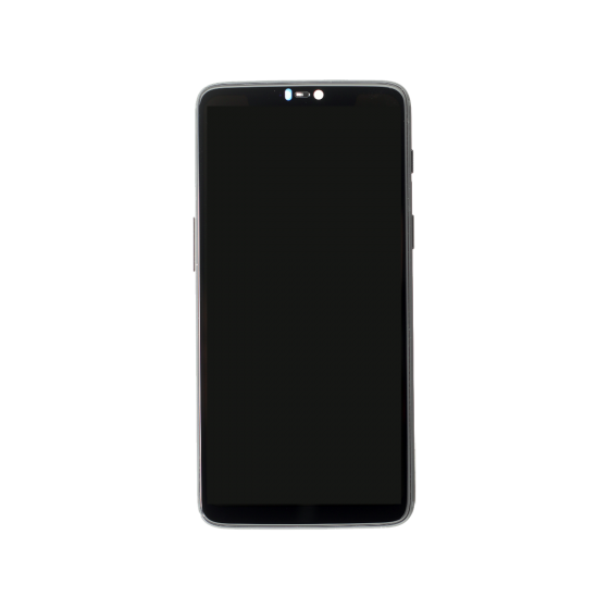 LCD Screen Assembly for use with OnePlus 6 (With Frame)