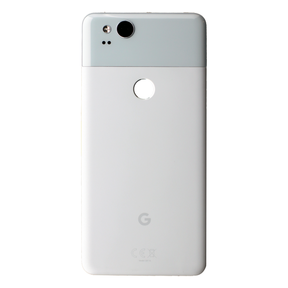 Back Glass for use with Google Pixel 2 (Blue)