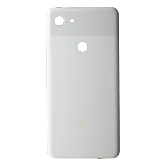 Back Glass for use with Google Pixel 3 XL (White)