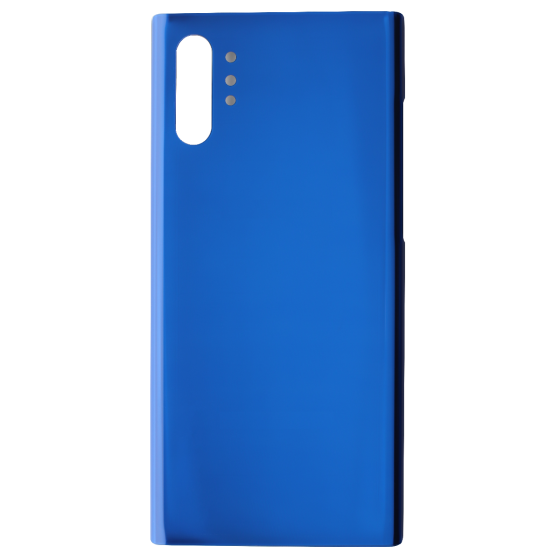 Back Glass for use with Samsung Galaxy Note 10 Plus (Blue)