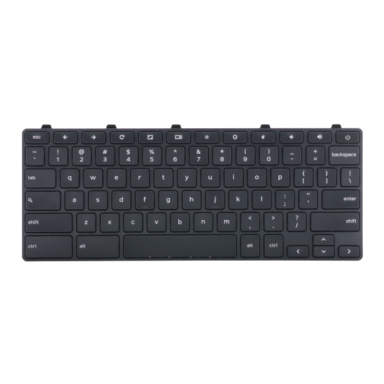 Keyboard for use with Dell 3180 Chromebook, Part Number: 05XVF4