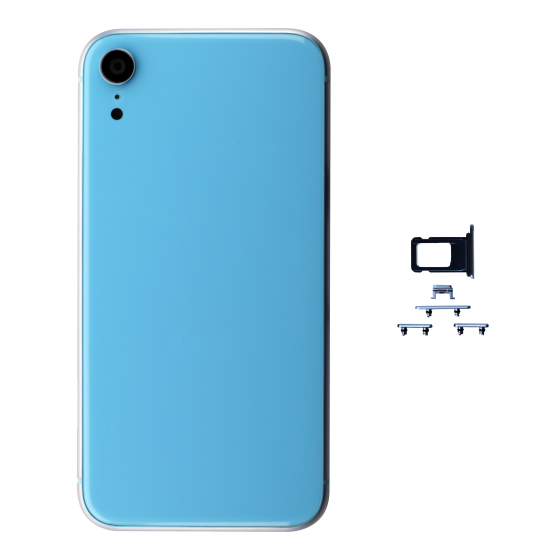 Frame without small parts for use with iPhone XR (Blue) (No logo)