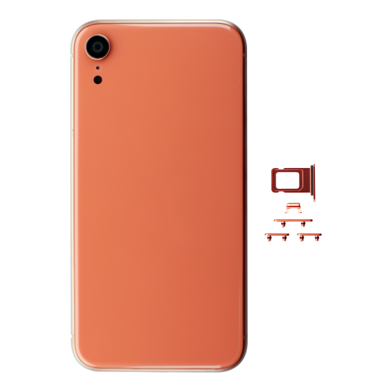 Frame without small parts for use with iPhone XR (Coral) (No logo)