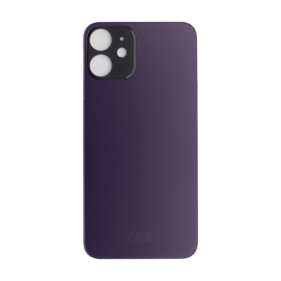 Back Glass (larger camera opening) for iPhone 11 (Purple) (No Logo)