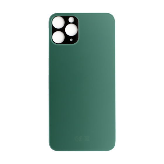 Back Glass (larger camera opening) for iPhone 11 Pro Max (Green) (No Logo)