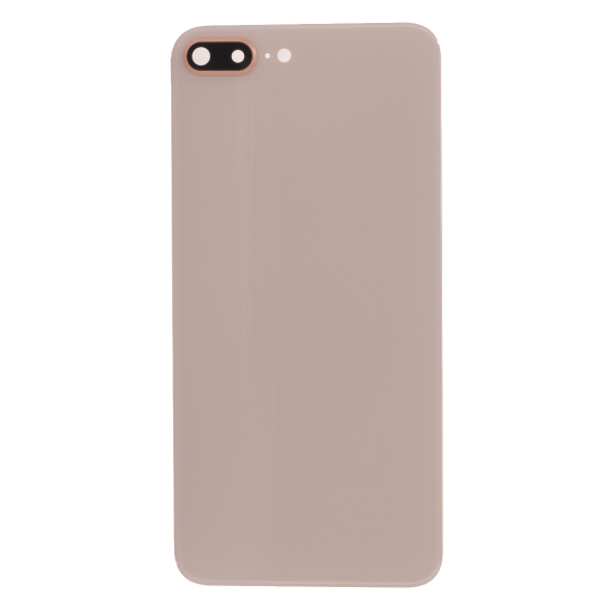 Back Glass (rear camera lens installed) for iPhone 8+ (Gold)