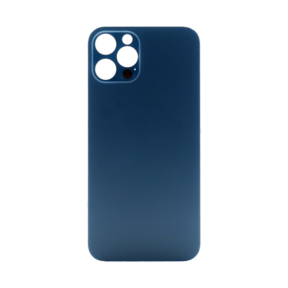 Back Glass (larger camera opening) for use with iPhone 12 Pro (Pacific Blue) (No Logo)