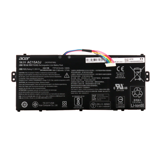 Battery for Acer C738T