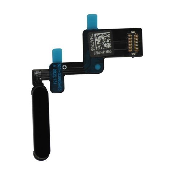 Power button flex with home button for use with iPad Air 4 2020 (Black)