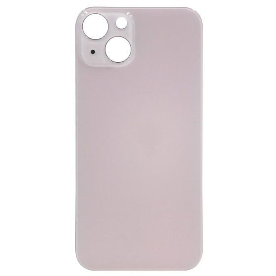Back Glass (larger camera opening) for use with iPhone 13 - Pink